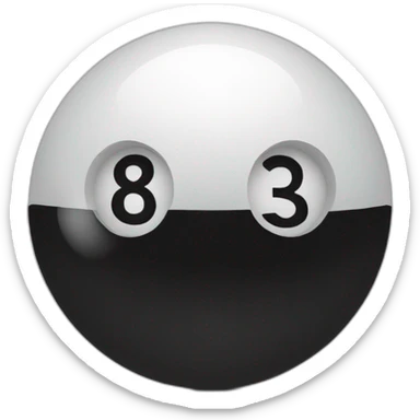8 ball sticker