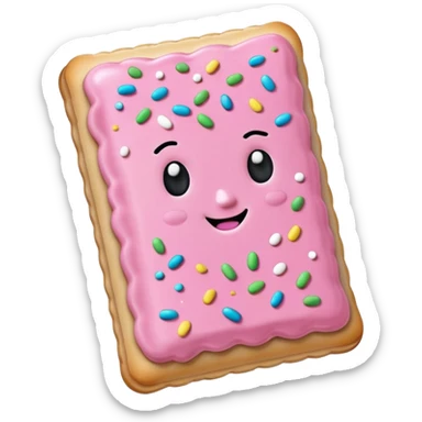 Make me a pop tart emoji sticker