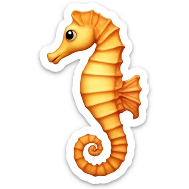 seahorse sticker