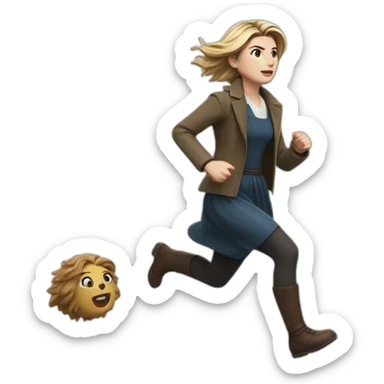 dalet chasing jodie whittaker sticker