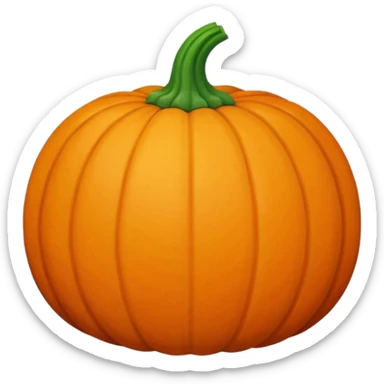 pumpkin sticker