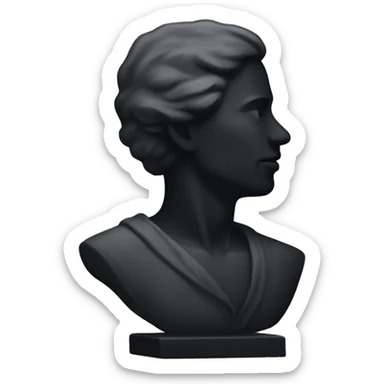 bust in silhoutte emoji sticker