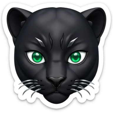 Pantera nera sticker