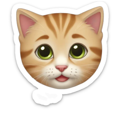 smitten kitten sticker