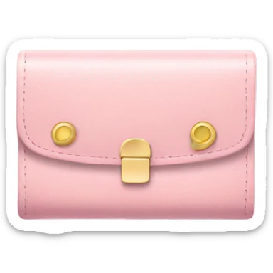 Light pink wallet sticker