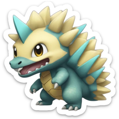 Sandslash pokemon sticker