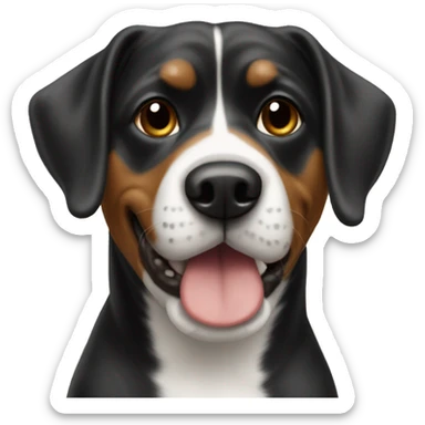 Boston terroir dog sticker