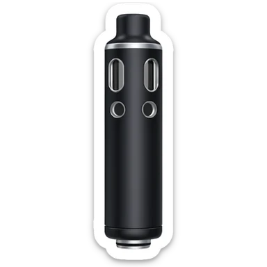 black vape sticker