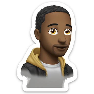 le rappeur Français jul sticker