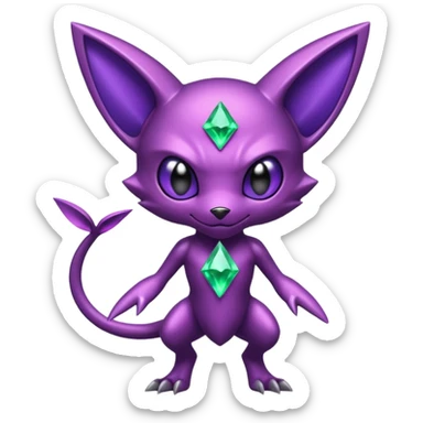 Genesect-Sableye-Mew-fusion sticker