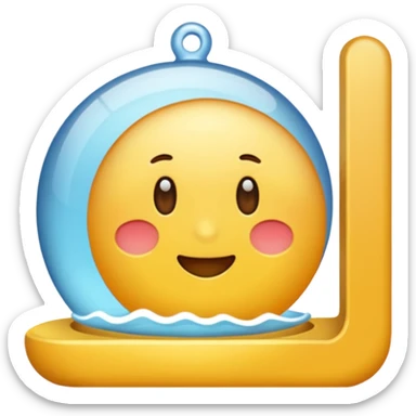 금이 간 하얀색 하트  sticker