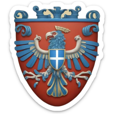 Coat of arms of the Kingdom of Greece sticker