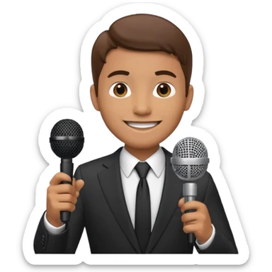 Toastmasters member Salesman Emoji sticker