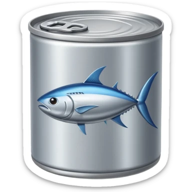 create a can of tuna emoji sticker