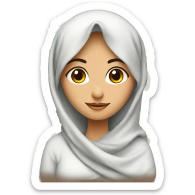 A'isha, wife of the prophet Muhammad sticker
