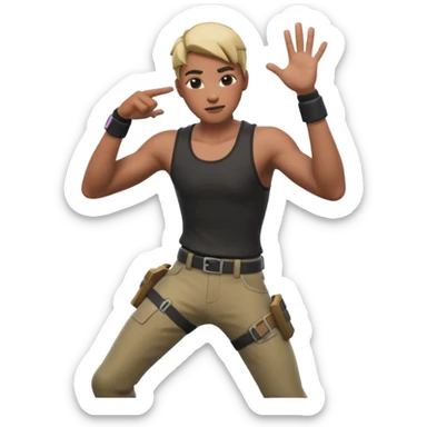 67 Fortnite emote sticker