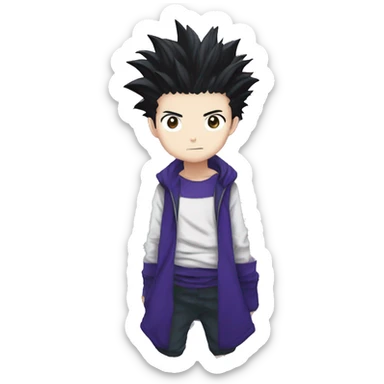 Quiero que me hagas uno de HxH de Killua  sticker