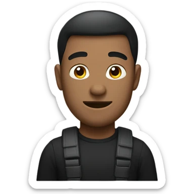 iPhone 16 pro max black  sticker