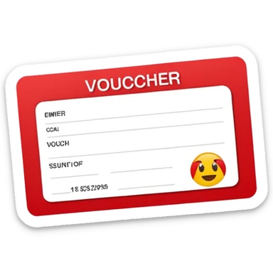Discount voucher  sticker