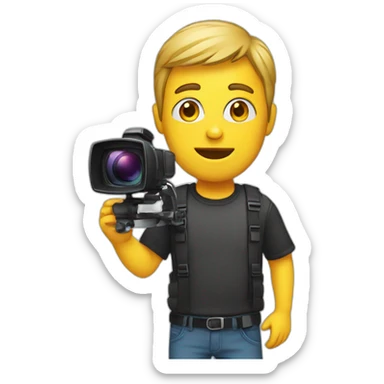 videographer sticker