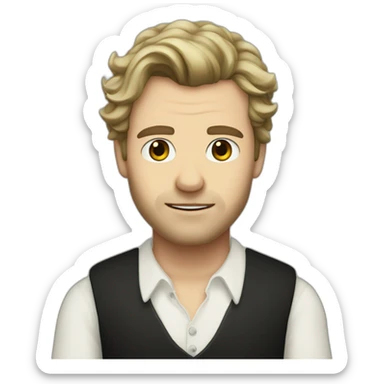 Klaus Mikaelson sticker