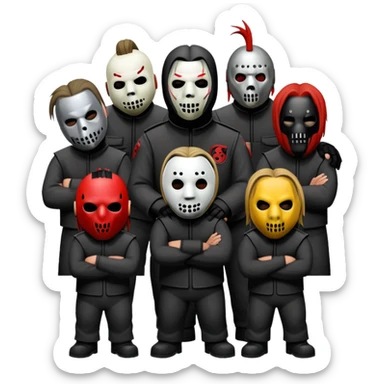 Slipknot band  sticker