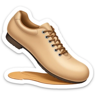 a full human leg with a sneakered foot pressing down on the ground. The shoe sole touches the floor, and directly beneath it a fresh shoe print is clearly visible. Rounded, glossy, smooth, soft shadows, white background.





 sticker