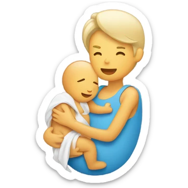 male breastfeeding emoji sticker