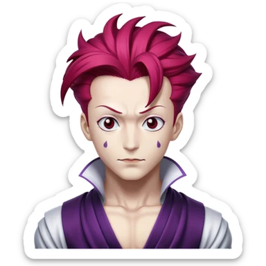 Hisoka sticker