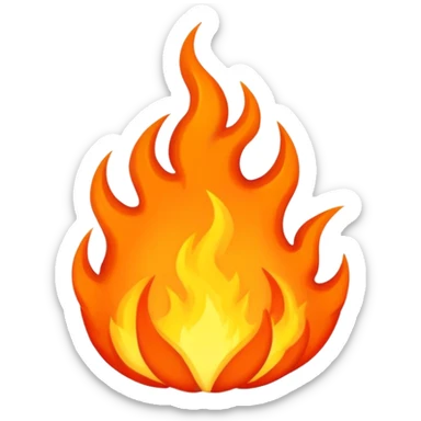 underworld hell with flames sticker