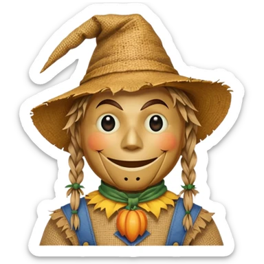 Wizard of oz scarecrow sticker