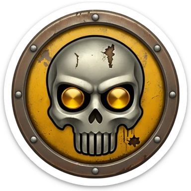 dirty old faction emblem sticker