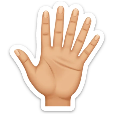 I want an emoji that looks like 🤌🏻👌🏻🤏🏻but i want that the the middle vinger touches the tumb and the other vingers dont. sticker