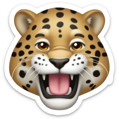 peut tu me faire des emojis de jaguar de tout les expressions facials possible  pas trop réalisme  pour mon serveur discord communautaire  sticker