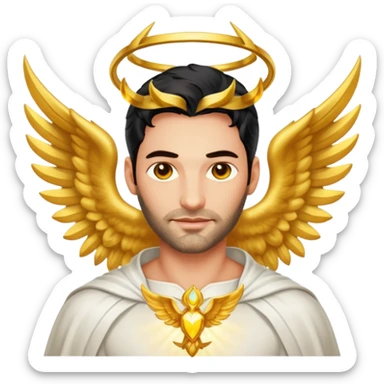 Lucifer (Tom Ellis) sous sa forme angélique sticker