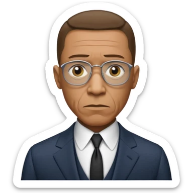 gustavo white from the breaking bad sticker