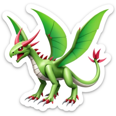  Cool Edgy Godly Digimon-Flygon-Palkia-Medabot full body sticker