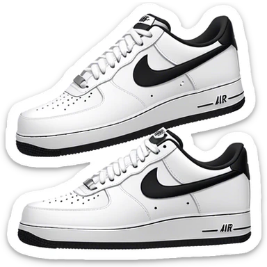 Nike airforce 1 low  sticker