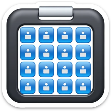 tag system organization sticker