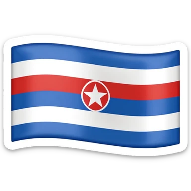 Create Yugoslavia emoji flaeg im Android degin  sticker