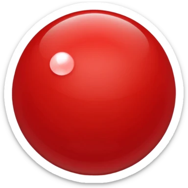 red ballin gem sticker