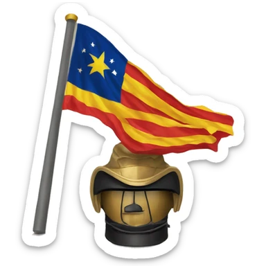 bandera republicana española sticker