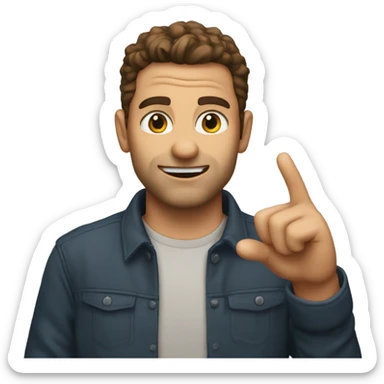 adam mosseri gesturing no sticker