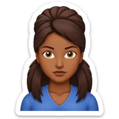 Empowered woman sticker