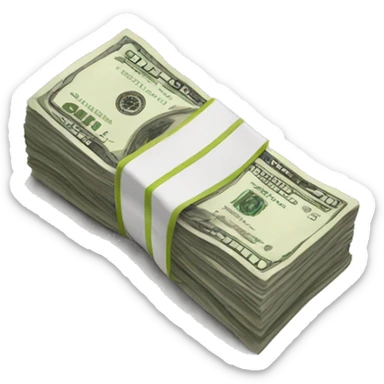 cash sticker