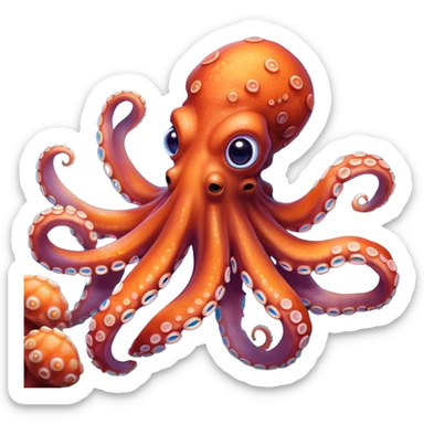 Octopus sticker