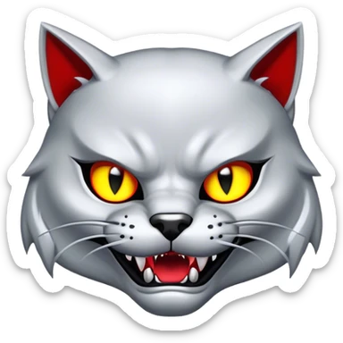 Doge hellcat demon srt  sticker