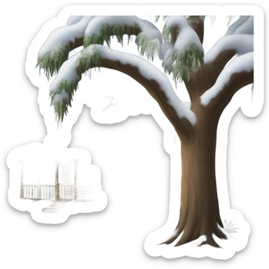 Louisiana snow sticker