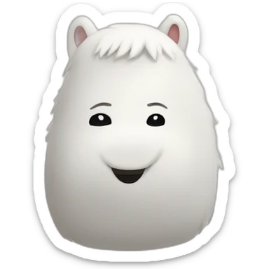 mumin sticker