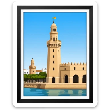 Torre del Oro Seville sticker